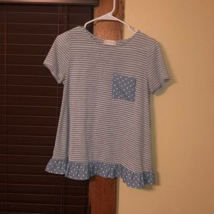 Blue and Grey Altar’d State T-Shirt